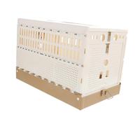 SHINEOFI Cage Pliable pour Pigeons Plastique Abs Cage de Transport Sécurisée et Confortable pour Volatiles Élevage Portable et Lavable pour Oiseaux de Compagnie