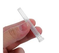 SHINEOFI Capuchons D’Aiguilles Luer Lock Transparents 54Mm Lot de 100 Protections pour de Précision Industrielles Laboratoire Accessoires de Distribution Hygiéniques et Polyvalents