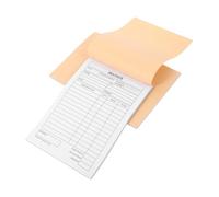 SHINEOFI Carnet De Factures Pour Petites Entreprises Triplicata 2 Carnets 20 Feuilles Par Papier Sans Carbone Gestion Des Reçus Adapté Pour Boutiques Artisanales Et Restaurants