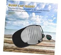 SHINEOFI Casquette Protection Heurt pour Homme Insert Coque de Sécurité pour Chapeau Baseball Mousse de Protection Ajustée pour Travail Intérieur et Extérieur