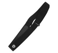 SHINEOFI Ceinture Pectorale de Fréquence Cardiaque, Sangle Thoracique de Surveillance Cardiaque, Silicone, Réglable, Noir, Installation Facile, pour Entraînement et Cours de Gym