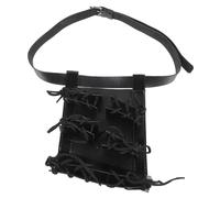 SHINEOFI Ceinture Porte- Cuir Ajustable pour Transport et Rangement Support Ergonomique Confortable pour Katana Wakizashi et Tanto Design Simple et Multifonction Adapté à Tous Types de