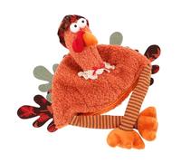 SHINEOFI Chapeau de Dinde en Peluche Orange pour Adulte Accessoire de Fête Réutilisable pour Jeux de Rôle et Décorations Thanksgiving Couvre-Chef Confortable et Léger pour Soirées