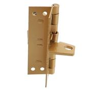 SHINEOFI Charnière à Ressort Automatique Paumelle Invisible pour Porte de Garage et Cuisine Charnière Lourde avec Fonction de Fermeture Douce Positionnement Stable Finition Or