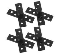 SHINEOFI Charnière Pivotante Invisible avec Montage Dissimulé en Acier Inoxydable 4 Pièces 360° et Mouvement Fluide pour Porte pour Cuisines et Salles de Bains