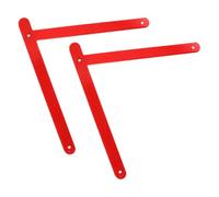 SHINEOFI Charnières de Rechange pour Échelle Pliable en Acier Galvanisé 136 Pouces Kit de 2 Pièces Système de Verrouillage Double pour Usage Professionnel en Bricolage et Construction