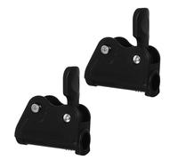 SHINEOFI Charnières de Verrouillage Plastique Épaissies 20 Mm pour Chaise Longue Pliante, 1 Paire de Connecteurs Robustes pour Fauteuil Inclinable, Accessoires de Remplacement pour Chaise