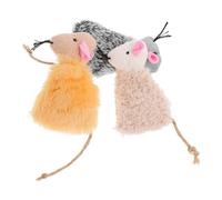 SHINEOFI Chat de Compagnie en Peluche Simulant Un Kangourou, Favorise l'exercice et Stimule L'instinct Naturel du Chat à L'intérieur Couleur Aléatoire