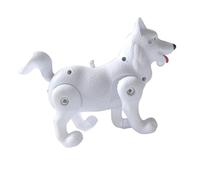 SHINEOFI Chien Lumineux et Musical Électrique pour Garçon Fille Matériau Abs Stimule Coordination et Reconnaissance Animale Couleur Aléatoire Couleur Couleur Aléatoire