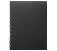 SHINEOFI Classeur à Pages pour Documents A4 Noir, Dossier Musical 20 Pochettes