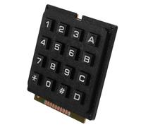 SHINEOFI Clavier Matriciel Industriel 4x4 16 Touches à Membrane pour Microcontrôleur Polyvalent Compact Usage Professionnel Couleur Standard