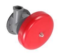 SHINEOFI Cloche Alarme Incendie Hydraulique Ronde Étanche pour Système de Sécurité Domestique et Industrielle Usage Résidentiel Commercial et Usine Installation Facile