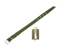 SHINEOFI Cloche de Pâturage en Fer Épaisse Très Bruyante Taille Extra-Large Corde D’Attache Aléatoire Cloche pour Animaux Ferme Moutons Vaches Accessoire Agricole Pratique