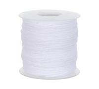 SHINEOFI Coeur de Bougie en Coton Rond Allumage Fluide Stabilité Améliorée pour Créations Manuelles