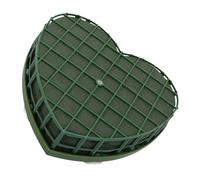 SHINEOFI Coeur Floral Mousse avec Ventouse pour Décoration Voiture Mariage DIY Support Cœur pour Fixation Facile Ornement Romantique pour Capot pour Compositions Artificielles et