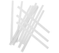 SHINEOFI Colle pour reliure 50pcs bande thermofusible 12mm avec support en maille, plastique, gain de temps pour relier contrats, documents et magazines