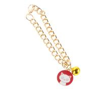 SHINEOFI Collier Chaîne pour Chat Réglable avec Pendentif Mignon Décoration pour Chien et Chat Accessoire Pratique et Style pour Fête et Usage Quotidien