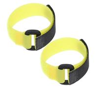 SHINEOFI Colliers de Poulet Réglables en Nylon Jaune, 2 Pièces, Colliers Anti-Crowing pour Coq, Accessoires de Volaille pour Usage Extérieur et Fermier