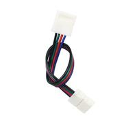 SHINEOFI Connecteur LED Ruban Rgb Double Tête Sans Soudure Installation Rapide Câble pour Bande Lumineuse Décoration Éclairage