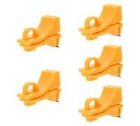 SHINEOFI Consignation Disjoncteur Boucle de Sécurité et Petit Verrouillage, Lot de 5 Pièces en PC Facile à Installer pour Sécurité Électrique à Domicile Extérieur