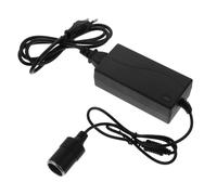 SHINEOFI Convertisseur de Puissance avec Protection Surtensions Adaptateur Allume Cigare Portable pour Équipements Électroniques Automobiles et Domestiques Compatible