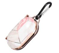 SHINEOFI Coque de Protection Rigide pour Écouteurs sans Fil Boîtier Léger Finition Plating Étui Portable avec Crochet pour Transport Sécurisé