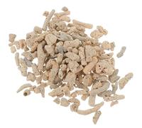 SHINEOFI Corail Concassé pour Aquarium Eau Douce 0,5-3 Cm 500 G Paquet Filtrant Naturel Graviers Coralliens Décoratifs Médias Filtrants Aquarium Purification Eau Poissons