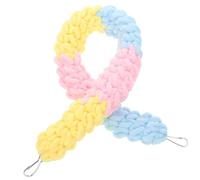 SHINEOFI Corde D’Escalade Tressée Jouet pour Écureuil et Petit Animal en Coton Trois Couleurs Suspendue Cage Accessoire pour Rat et Hamster