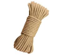 SHINEOFI Corde en Sisal 6 MM X 25 M 1PC Décoration en Corde à Faire soi-même Griffe de Chat à griffer pour Chaton Résistante à l'usure