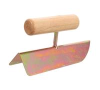 SHINEOFI Cornes mâles grattoir Peinture raclette Outils truelle de Finition pour béton Outil de Mastic spatules de Chantier truelles à plâtre spatule de Construction à Haut rendement Le Fer
