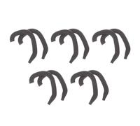 SHINEOFI Correcteurs d'Oreilles en Silicone pour Bébé 5 Paires Noir Outil de Correction Oreillette Externe Protections Auditives Confortables Adaptées au Sommeil et Usage Quotidien