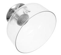 SHINEOFI Coupe à Dessert sur Pied en Acrylique Transparent Bol Décoratif de 20 CM de Hauteur et 23 CM de Profondeur Corbeille à Fruits Polyvalente Cuisine et Décoration de Table