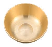 SHINEOFI Coupelle en Cuivre Classique pour Offrande D'eau Bénite, Forme Exquise Design Raffiné, Lisse et Facile à Ranger, pour Salle de Bouddha et Rituels Sacrés
