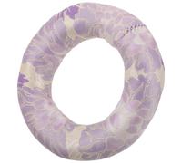 SHINEOFI Coussin de Contemplation Rond et Offre une Meilleure Adhérence Absorbe les Vibrations en Tissu Lavande pour Bols Chantants pour Studios de Yoga et Espaces de Contemplation