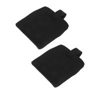 SHINEOFI Coussin de Repose-pieds pour Fauteuil Roulant Manuel, Maille Noire | Protection Antidérapante, Maintien des Pieds au Chaud, Usage Hôpital et Communauté, pour Seniors