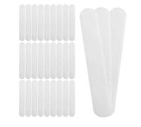 SHINEOFI Coussinets Anti-Transpiration Jetables Blancs en Non-Tissé 100 Pièces pour Cols de Chemise et Poignets Adaptés aux Sports et Différentes Occasions