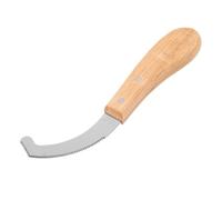 SHINEOFI Couteau à Œufs pour Chevaux Outil de Maréchal-Ferrant Précision avec Lame Fine et Poignée Ergonomique Léger Taille Pratique pour Toilettage Écurie et Enlèvement Œufs