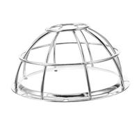 SHINEOFI Couvercle de Protection Anti-Chocs en Fer Ajustable pour Détecteur de Fumée 106-132 Mm, Cage de Protection Incendie Domestique Compatible, Protège Tête D’Alarme et Système