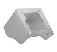 SHINEOFI Couvercle Installation en Électrique Acier de Inoxydable Extérieure Prise 86 Type, Étanche sans Entretien Murale Facile pour Borne de Recharge en Jardin