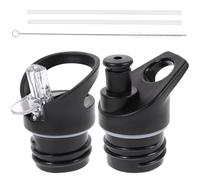 SHINEOFI Couvercle Pratique de Plastique Buse Portable en D'aspiration 2pcs Boucle pour Bouteille d'eau , pour Randonnée et Activités en Plein Air
