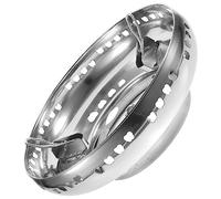 SHINEOFI Couvre Réchaud Inoxydable Protection Vent pour Cuisinière à Économiseur Énergie Support de Casserole Conception pour Meilleure Circulation de Air