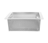 SHINEOFI Crépine de Sol Commerciale en Acier Inoxydable pour Drains et | Maille Renforcée, Support Inférieur Élargi, Remplacement Pratique, pour Restaurant et Maisons Anciennes