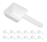 SHINEOFI Cuillère Doseuse à Linge 15g en Plastique Blanc pour Buanderie | Mesure Précise, Légère et Multifonctionnelle, Surface Lisse Facile à Nettoyer, Usage Maison et Buanderie