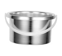 SHINEOFI Cuve Intérieure Chauffe-cire 500ml en Alliage D'aluminium Argenté, Pot Pratique pour Épilation la Cire Fondue en Salon