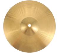 SHINEOFI Cymbale Splash en Laiton Or pour Batterie Forte Résistance aux Impacts, Supporte Performance Professionnelle, pour Instrument de Percussion