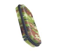SHINEOFI de Rangement Eva Camouflage pour Étui de Protection Étanche Antichoc et Poussière pour Console de Jeu Portable avec Couvercle Microfibre et Sangles