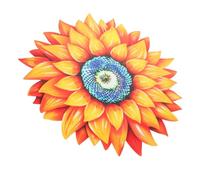 SHINEOFI Décoration Murale Fleurie Forme De Tournesol Pour Salon Chambre Jardin Décoration Murale Extérieure Art Mural Fleuri