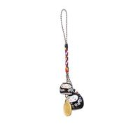 SHINEOFI Décoration Suspendue De Chat Porte-clés Japonerie Pour Paquet à Dos Et Téléphone, Pendentif Amulette En Tissu Noir, Léger Et Compact, Accessoire Japonerie Traditionnel