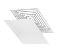 SHINEOFI Déflecteur Carré pour Climatisation Centrale Pare Vent Économiseur avec Installation Facile pour Bureau et Maison Design Élégant