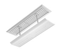 SHINEOFI Déflecteur De Vent Pour Climatiseur Plastique Anti-directe Pour Air Conditionné Installation Murale Facile Améliore Efficacité De Refroidissement Pour Maisons Et Bureaux